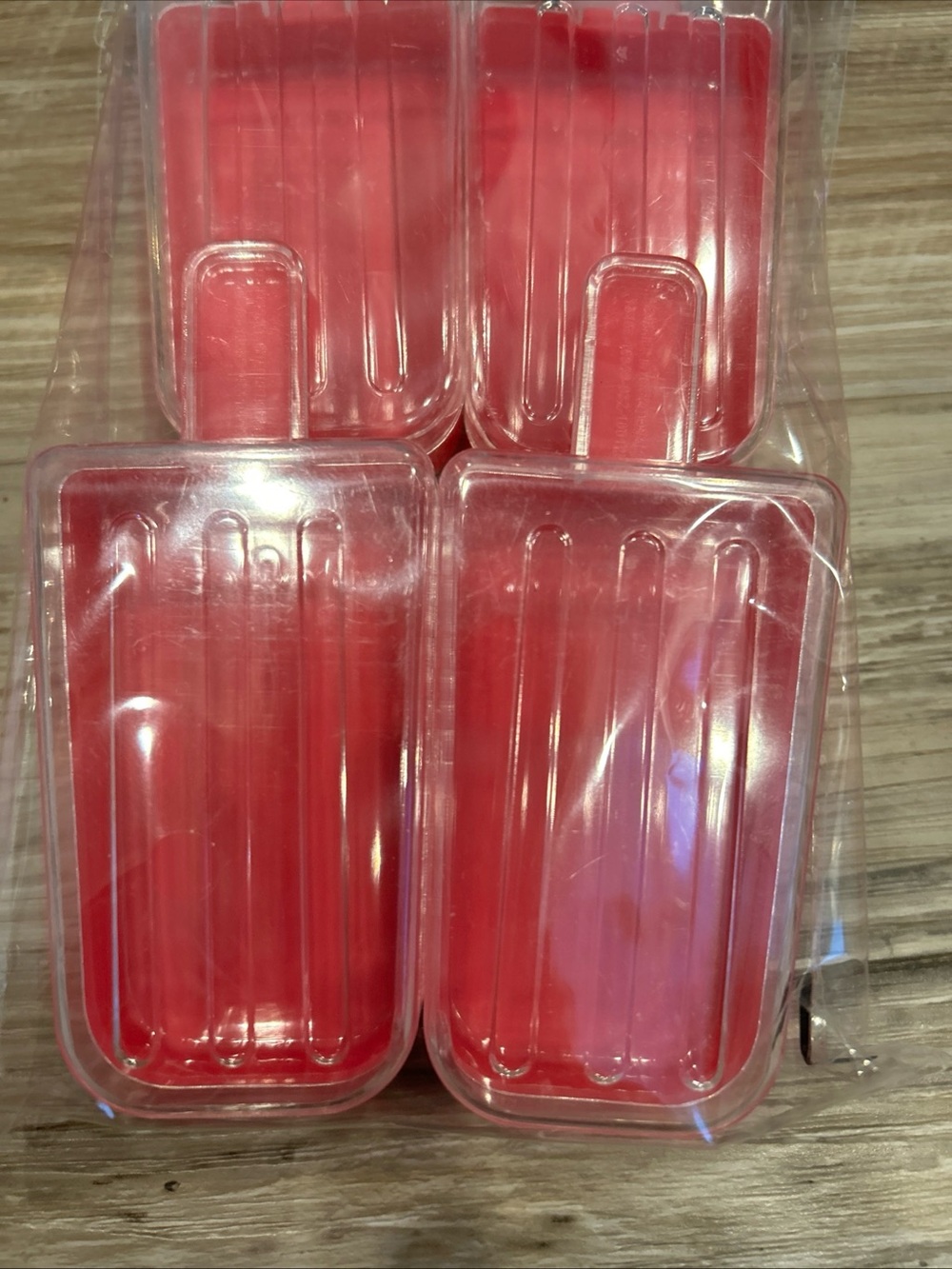 Candy Storage Box - Pink Popsicle Containers (4pc) - Picture 3 of 4